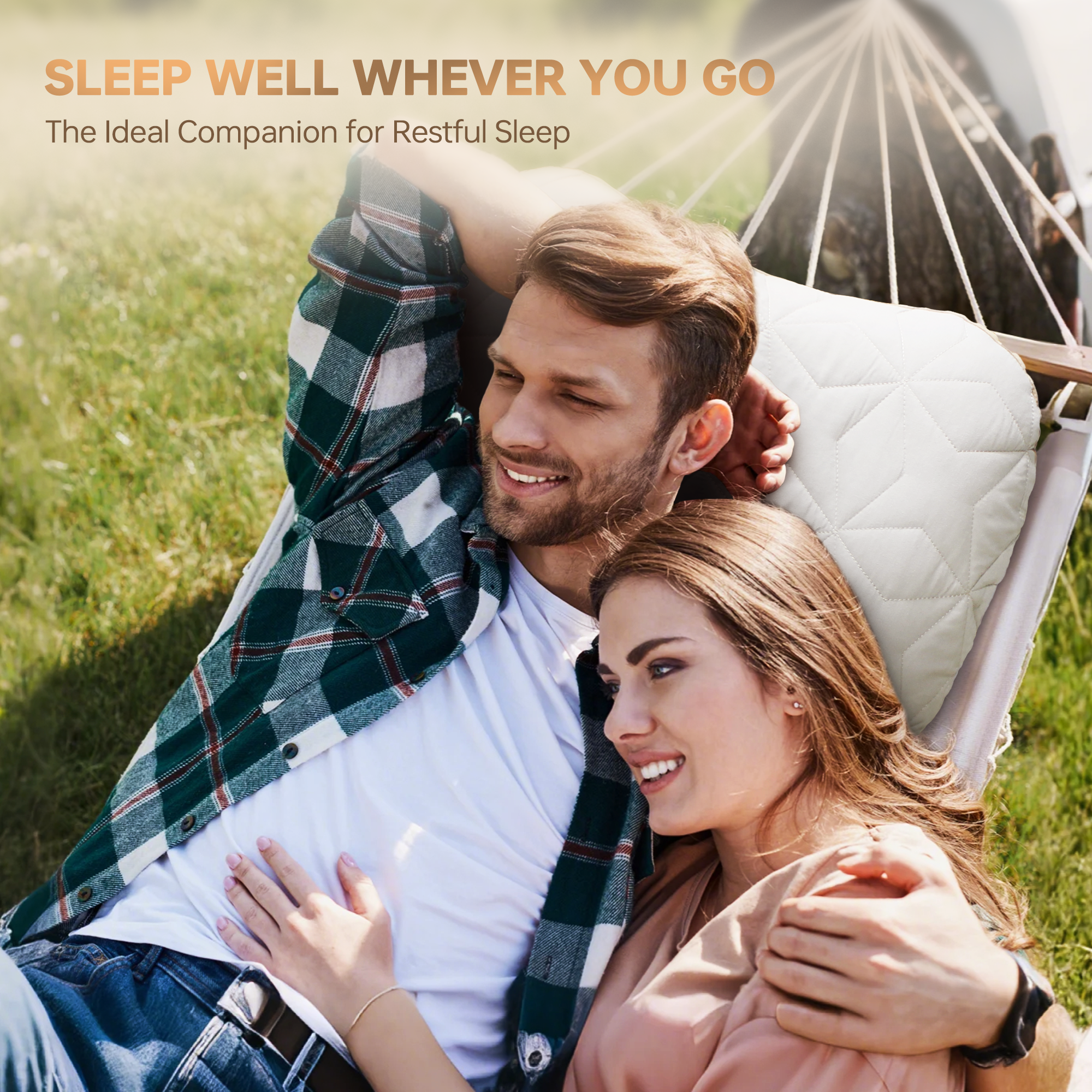 Inflatable Camping Travel Pillow